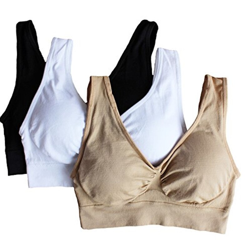 Genie Bra Seamless Comfort Push Up Bra With Pads 3 Pcs Set Javsh